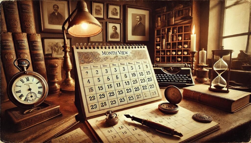 Monthly Calendar